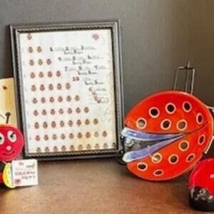 Vintage Ladybug Lot.  5 Items. See Listing For Details.